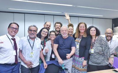 Lula participa da reunião do GT Cultura Transição com representantes da CNPdC